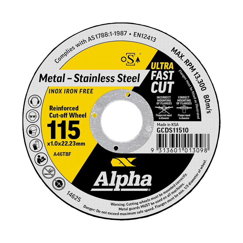 Dapetz® 10 Dischi Da Taglio Ultra Sottili 115 X 1mm - Per Metallo, Acciaio E Inox - 22,2 Mm Foro