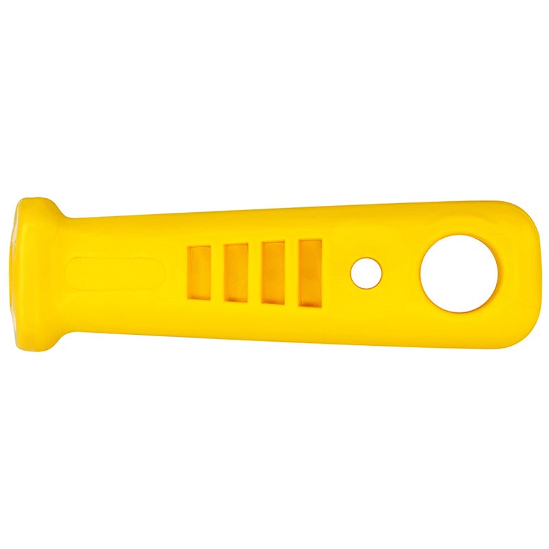 File Handle Plastic Suits Round 150mm Files Yellow Bulk Alpha Tools