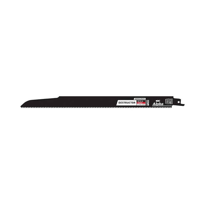 Makita T-02054 12-Inch Demolition Reciprocating Saw Blades - 100-Pack, 8/10 TPI For Tough Cutting